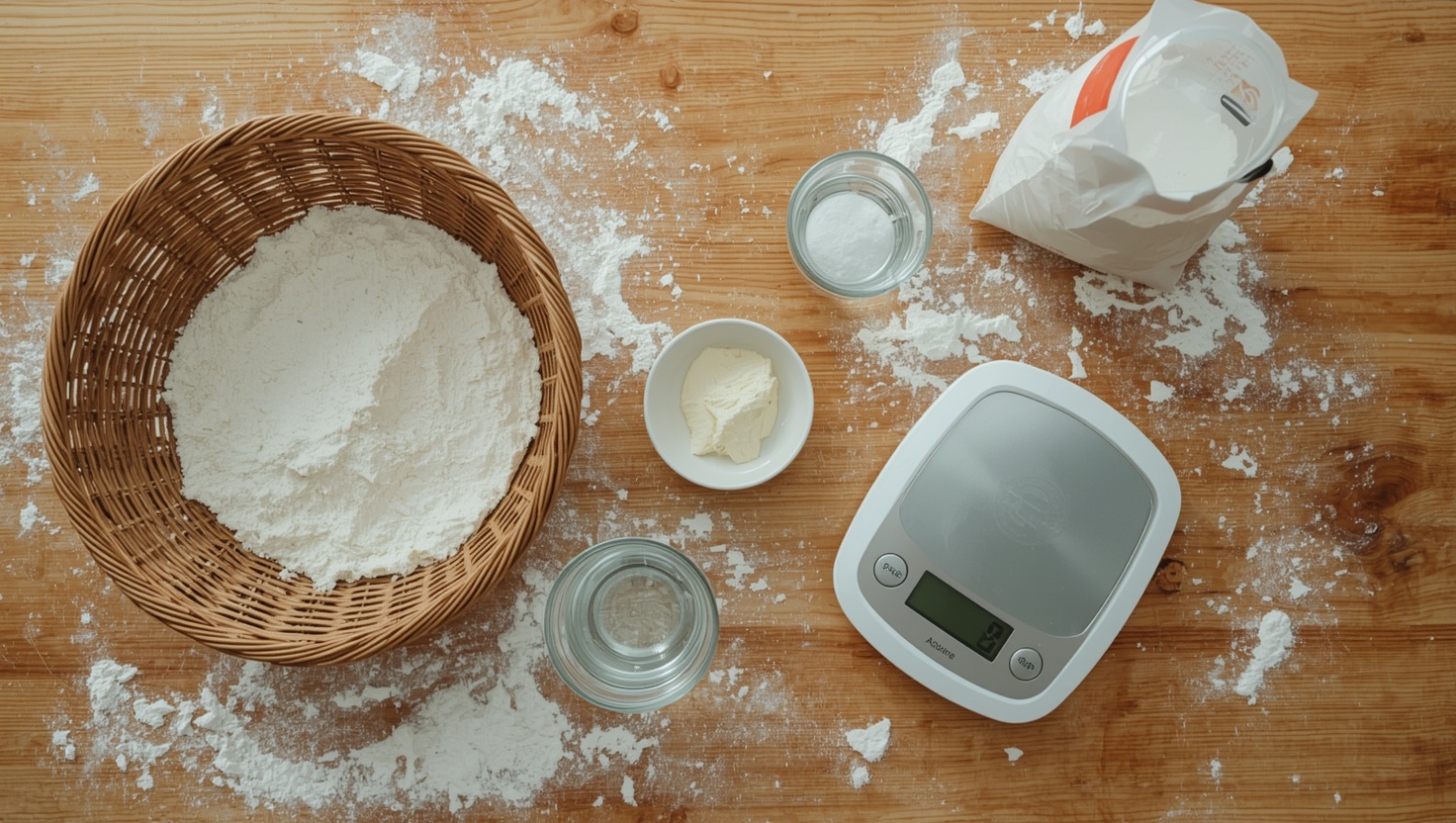 was brauche ich zum brot backen