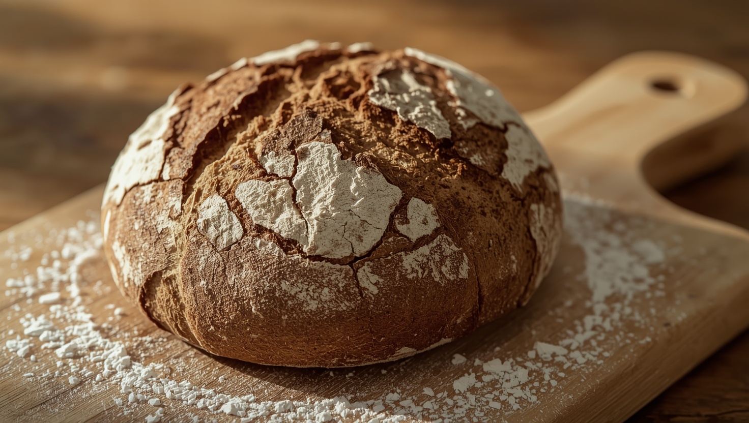 wie bekomme ich eine dunkle kruste beim brot backen